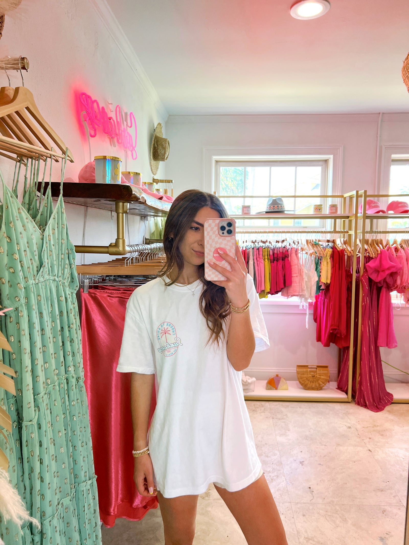 Sunhoney Choose To Shine Palm Tee – Sunhoney®