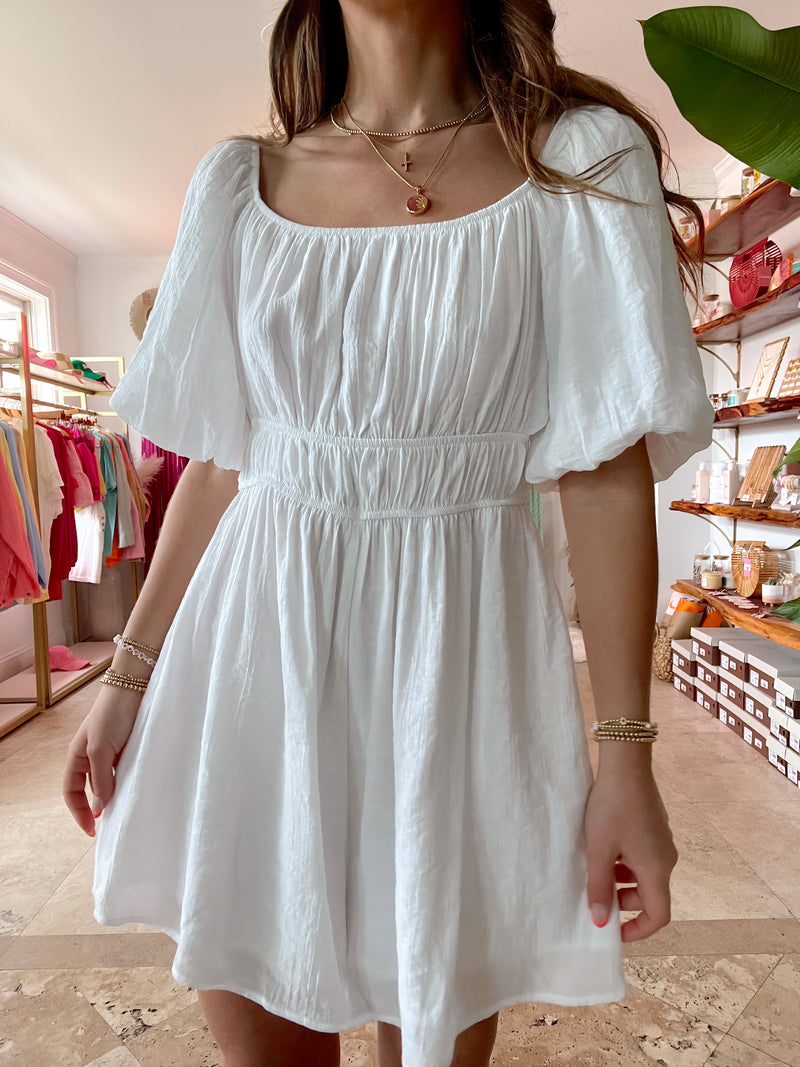 She's a Romantic White Romper