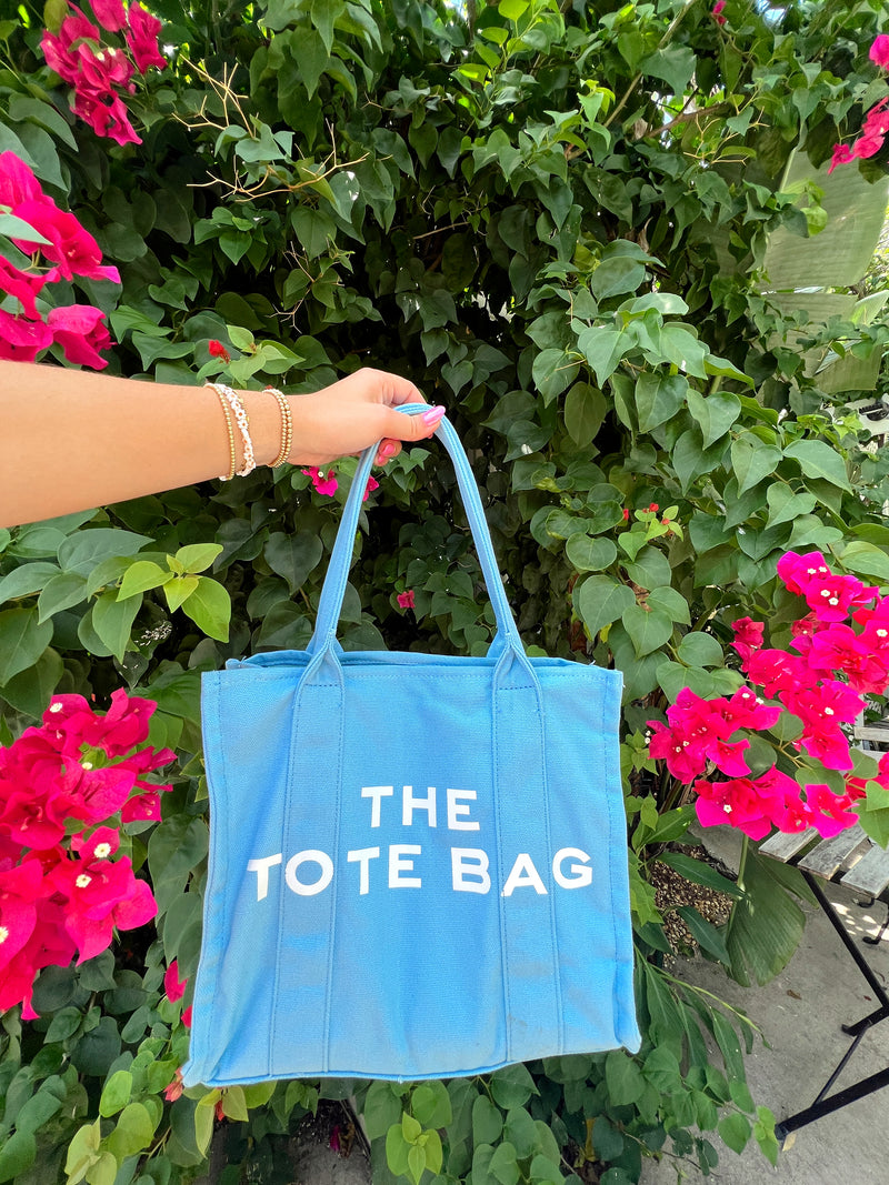 The Tote Bag in Blue