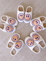 womens smiley face slippers