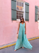 Wonderlust Tiered Boho Maxi Dress