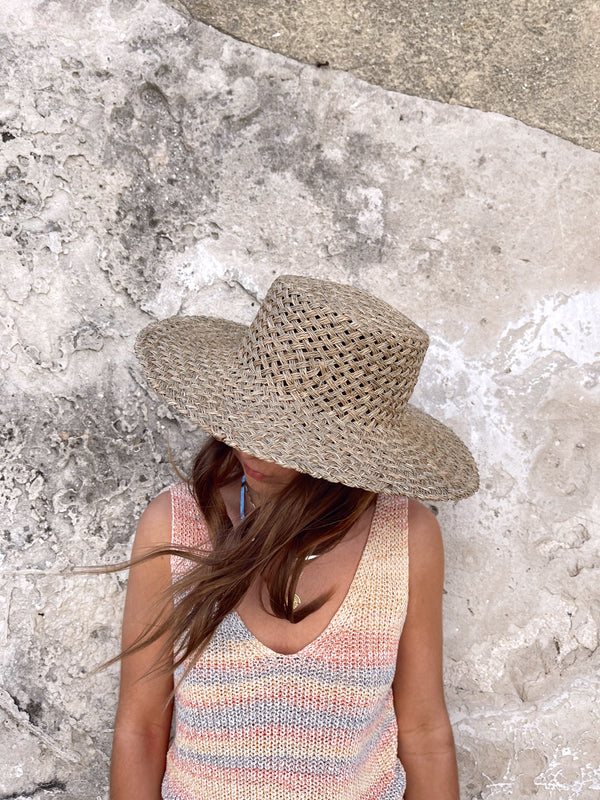 womens seagrass summer hat