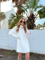 Sparks Fly Sweater Dress