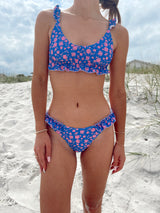 Beach Beauty Floral Ruffle Bikini